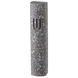 12 cm Light Gray Cement Mezuzah