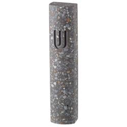 15 cm Light Gray Cement Mezuzah