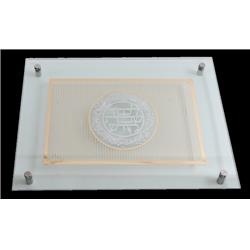 Picture of A&M Judaica & Gifts 183048 11.5 x 15 in. Challah Board with Plate