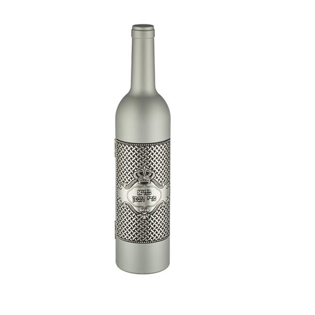 Picture of Art Judaica 48774 12 in. Set of Wine Accessories in a Bottle with Plaque