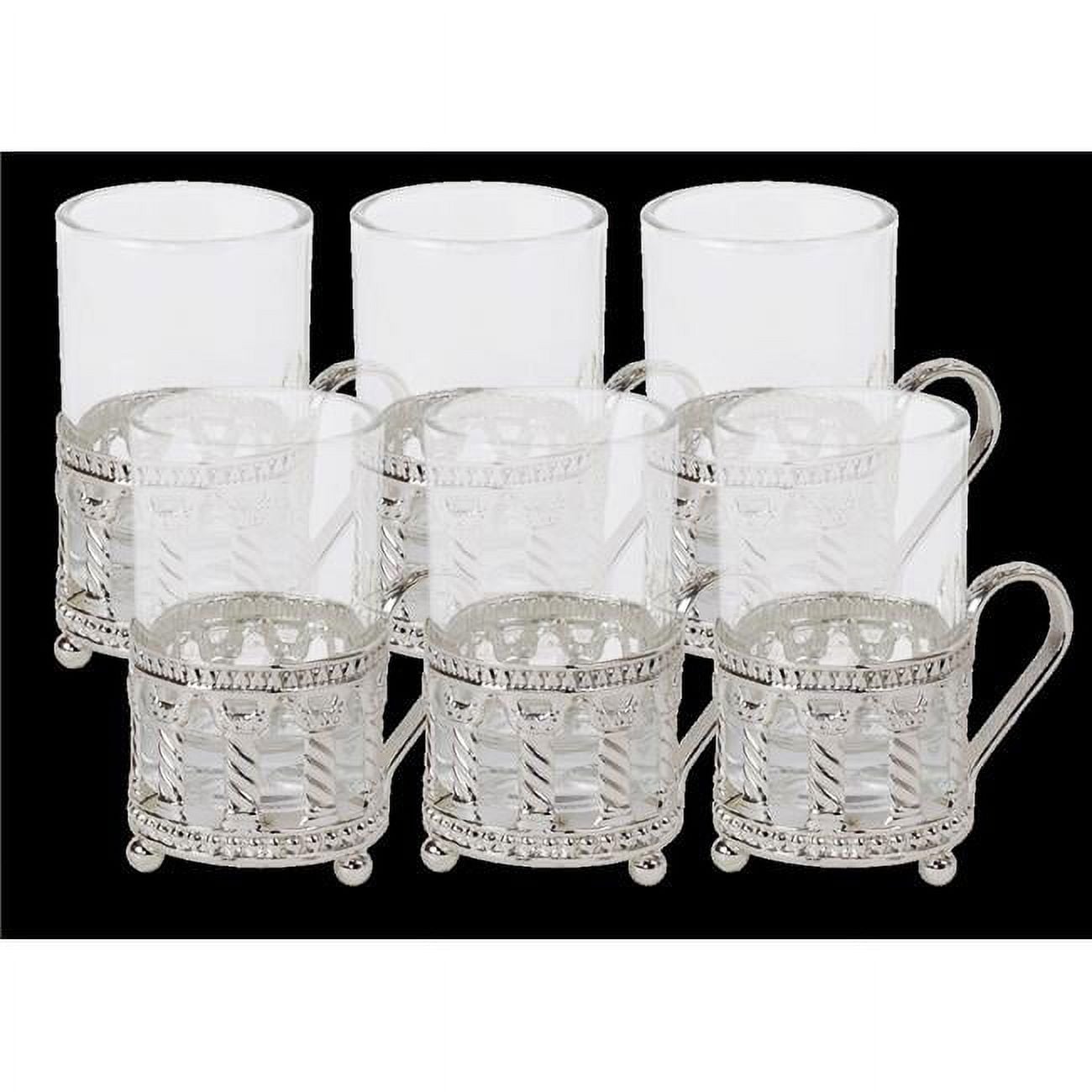 4 oz Royal Design Cups with Handle - Set of 6