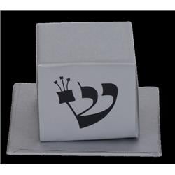 Picture of Organza 1565-5 2.5 x 2.5 x 1.5 in. Silver Tefillin Boxes - Pack of 6