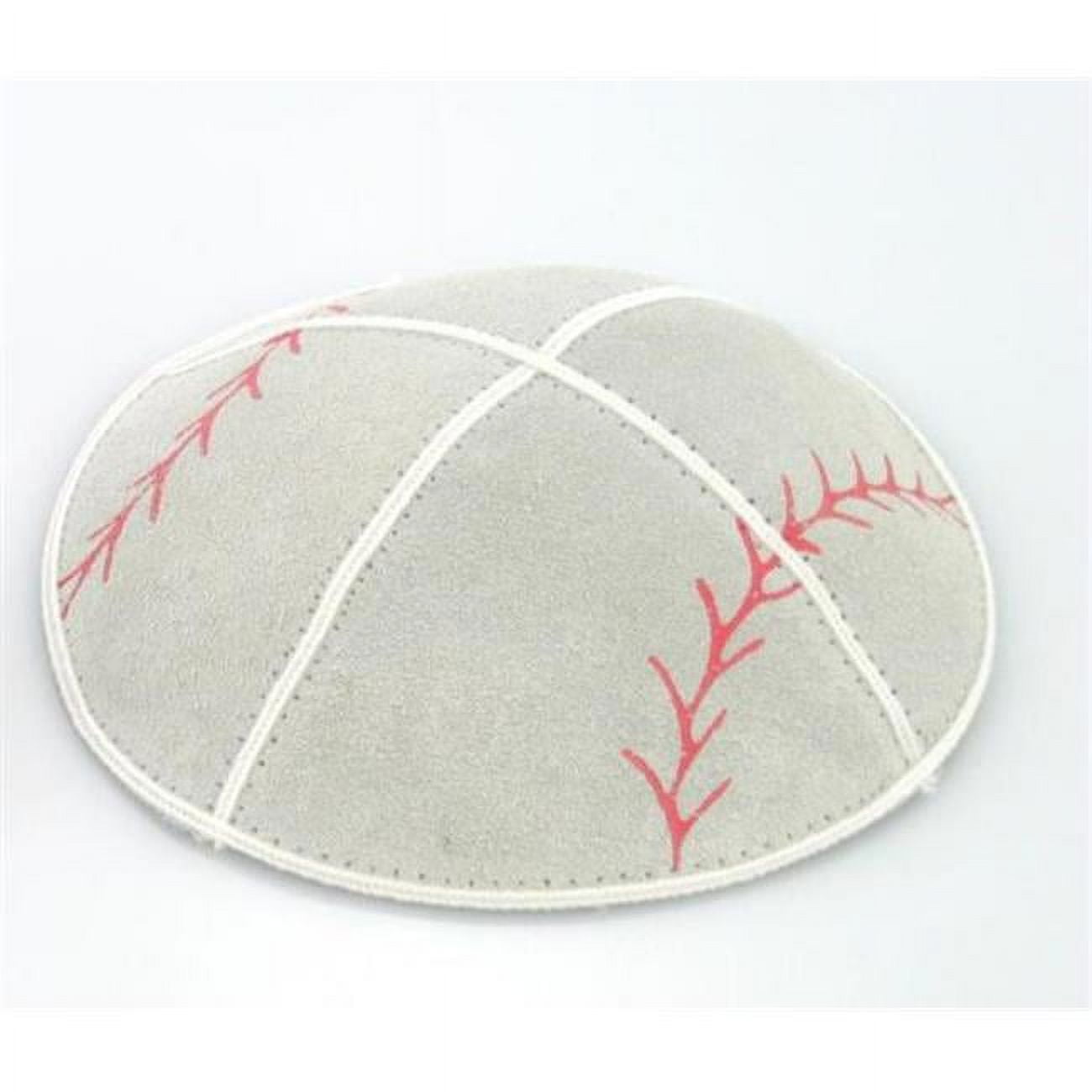 Picture of Art Judaica LYBKB 5.5 in. Leather Yarmulke Baseball
