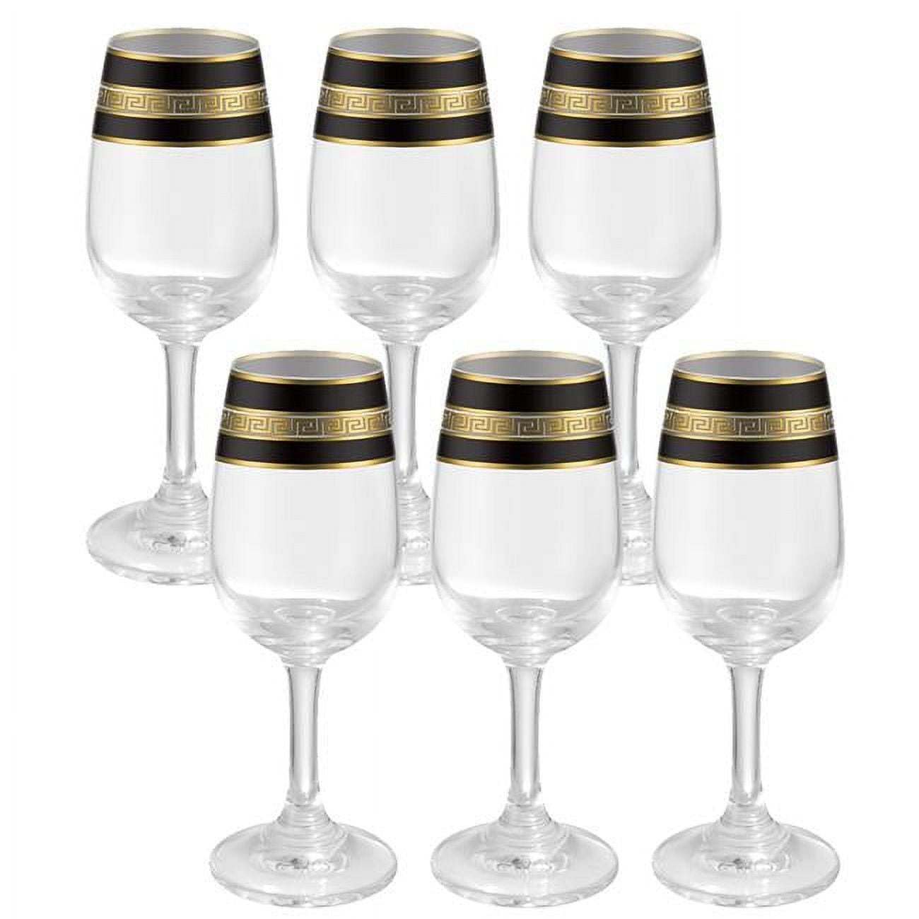 Picture of Brilliant Gifts B3193.007.BL 2 oz Black Liquor Cups - Set of 6