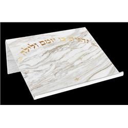 11.8 x 9 in. Acrylic Shtender with Marble Design