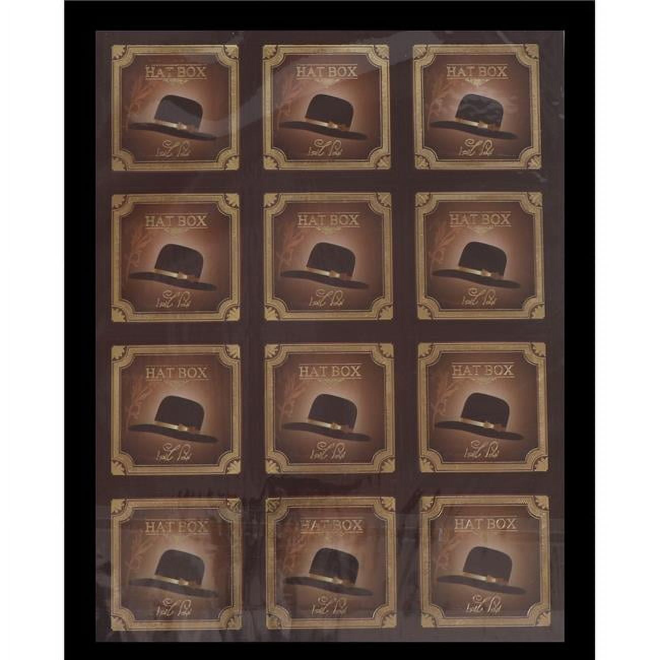 Black Hat Mazel Tov Stickers - Pack of 24