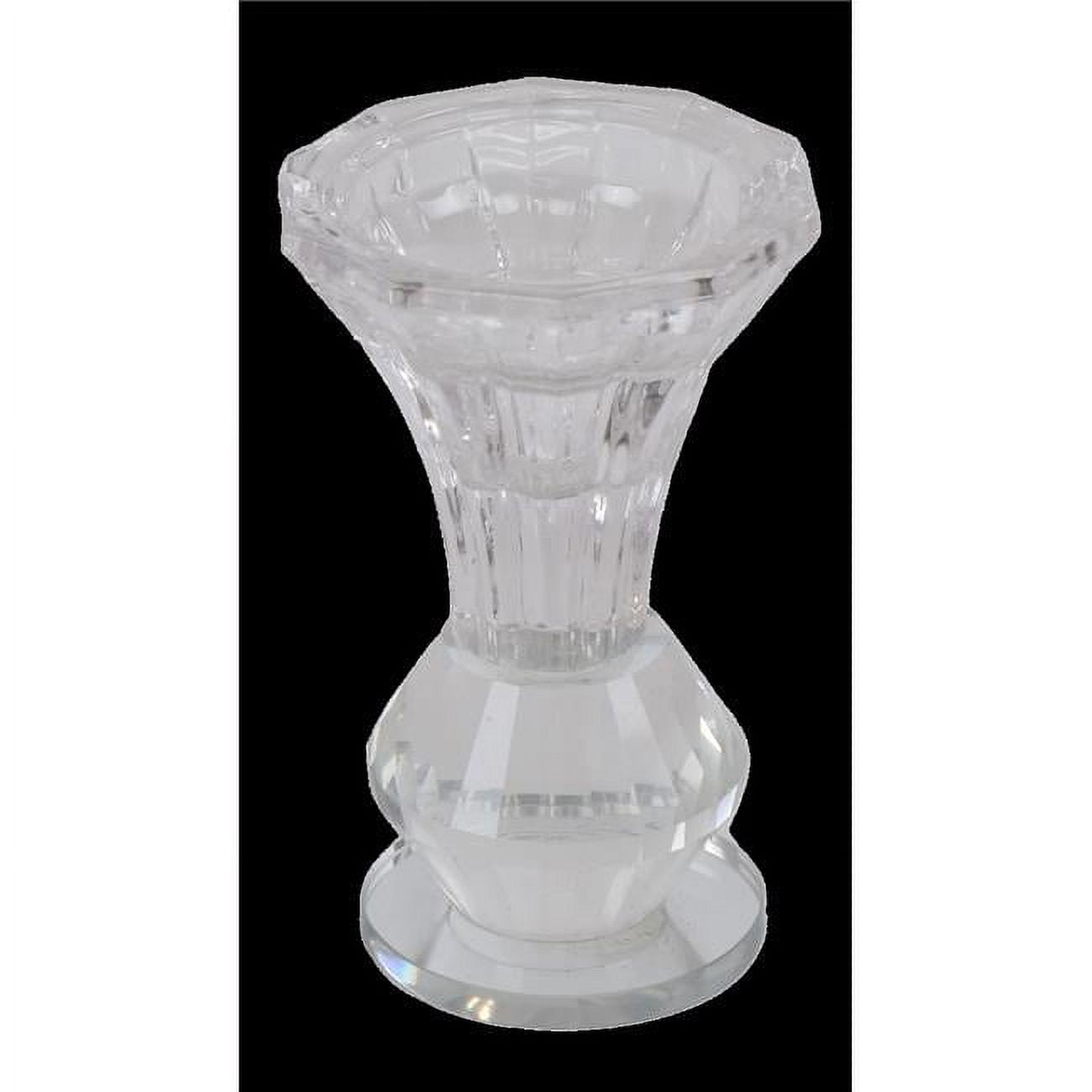 Picture of Organza 4781 3 in. Crystal Candlestick with Mirror Base