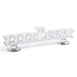 Picture of Schonfeld Collection 183123 Chanuka Crystal Menorah