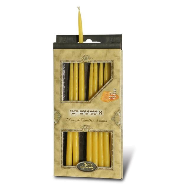 Picture of Bazeh Madlukin 71248 6 in. Chanuka Mini Shamashim Wax Candles - Pack of 8