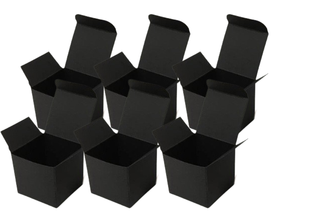 Picture of Organza 4140-11 2 x 2 x 2 in. Purim Black Box for Kids - 6 Piece