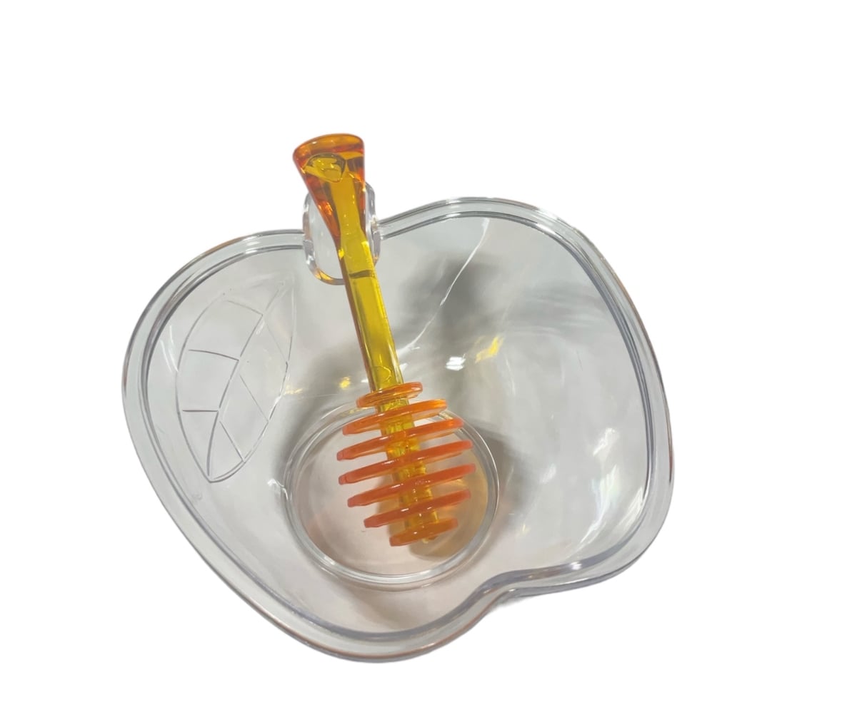 21647 Plastic Honey Dish with Spoon