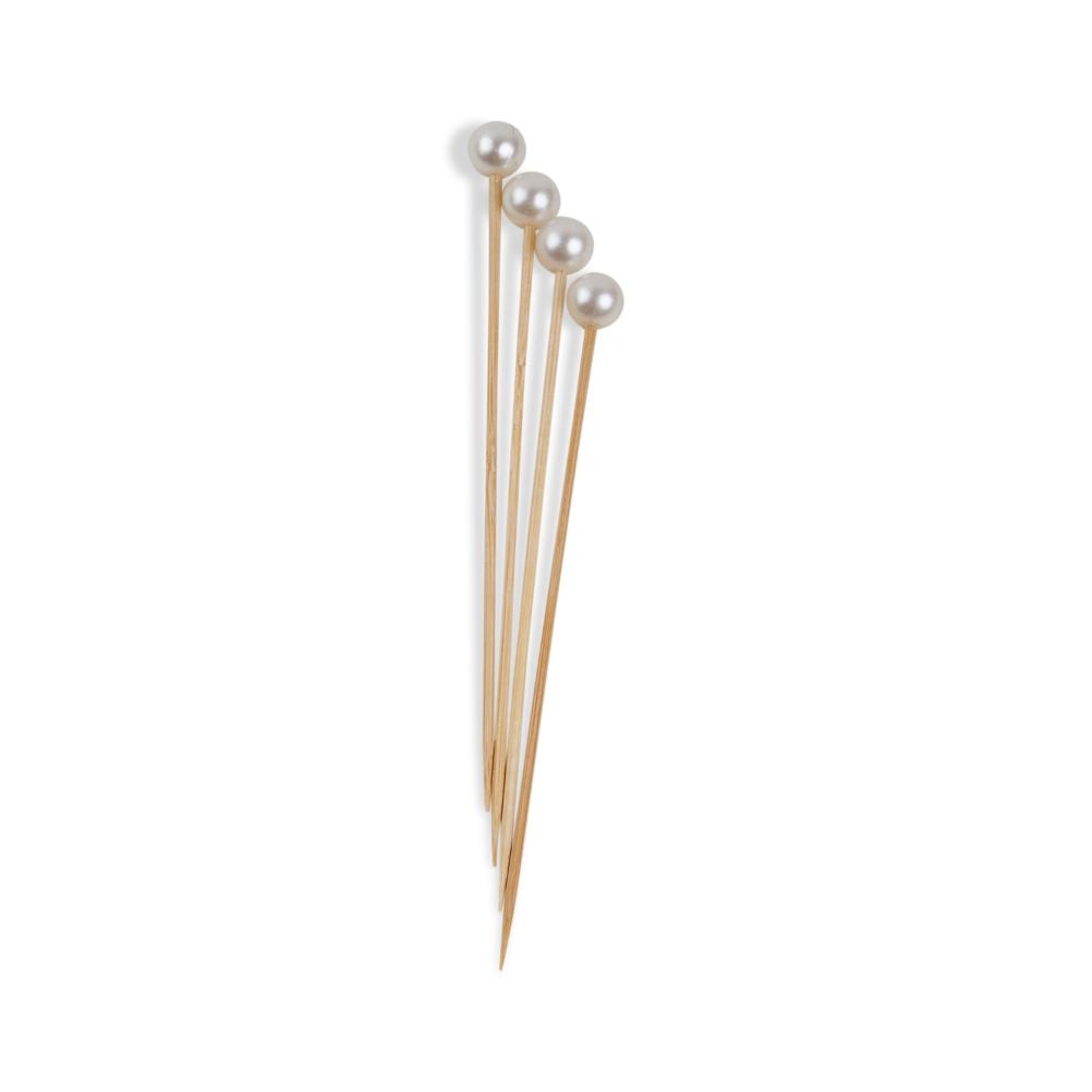 Picture of Organza 1605-1 12 cm Stick Pearl - 24 Piece