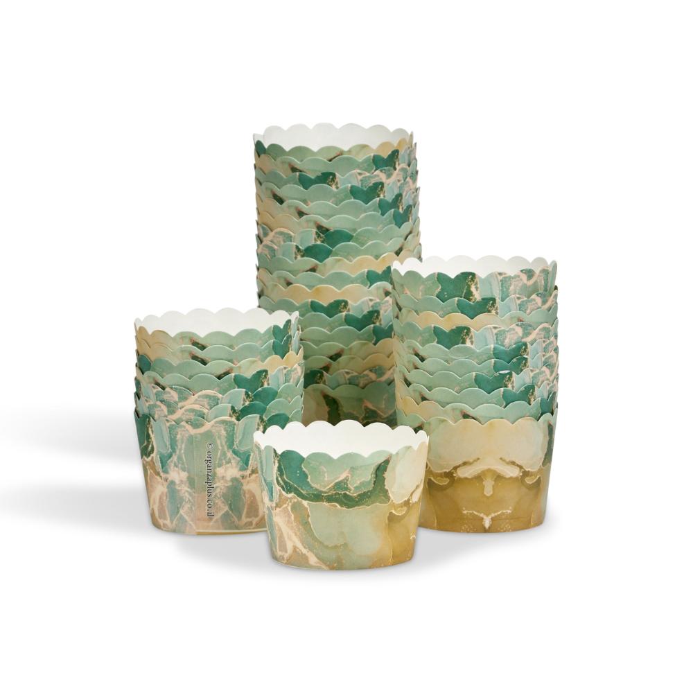 Picture of Organza 4221-14 Muffins Brushed&#44; Golden Green - 35 Piece