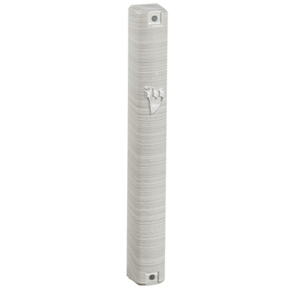 Picture of Art Judaica 22966 15 cm Plastic Mezuzah 3d Metallic Paint