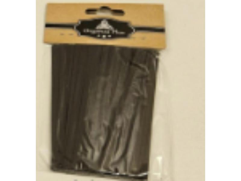 Picture of Organza 4021- 11 Black Twisters Cellophane Bags - 100 PP