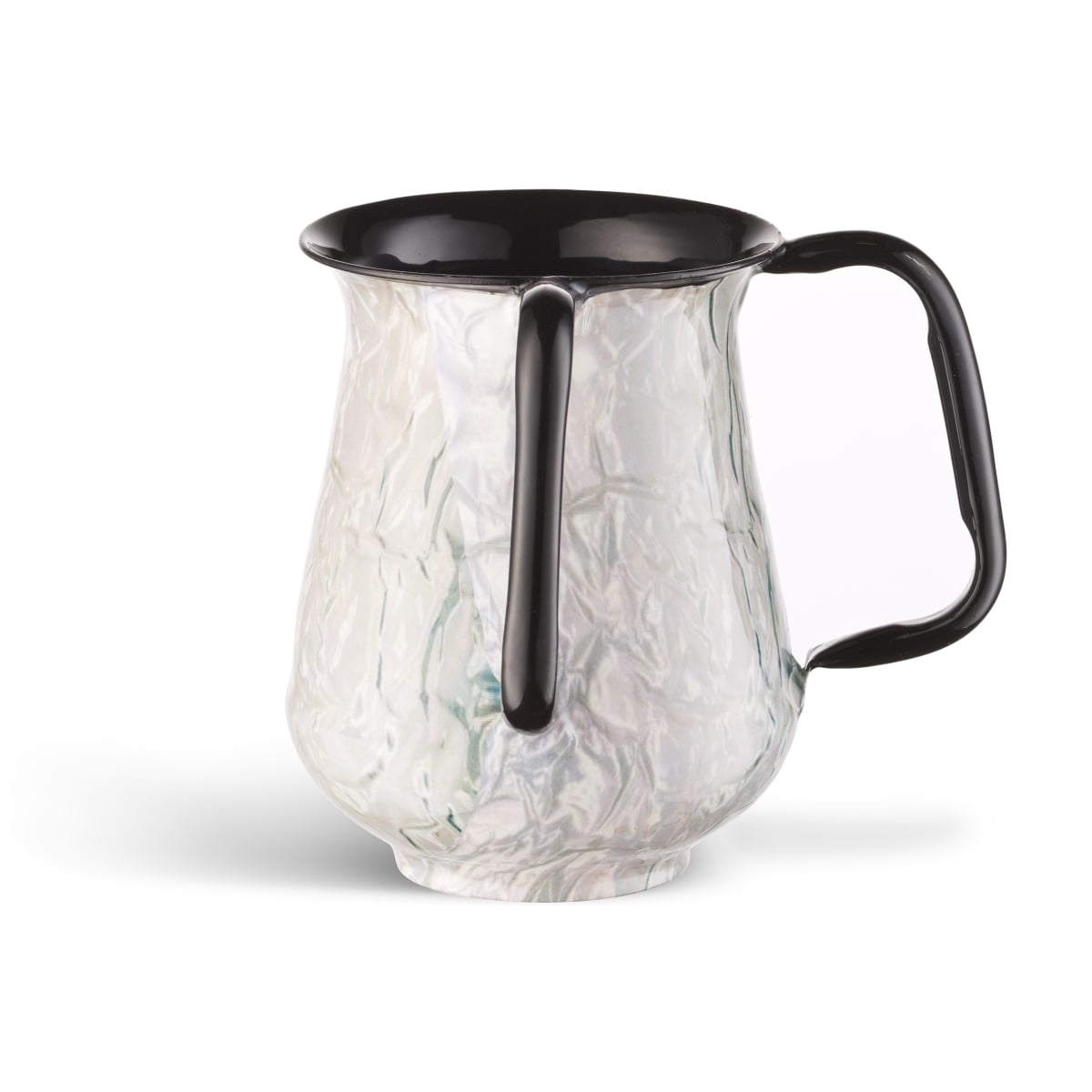 60489 Powder Coated Washing Cup, Blue Marble