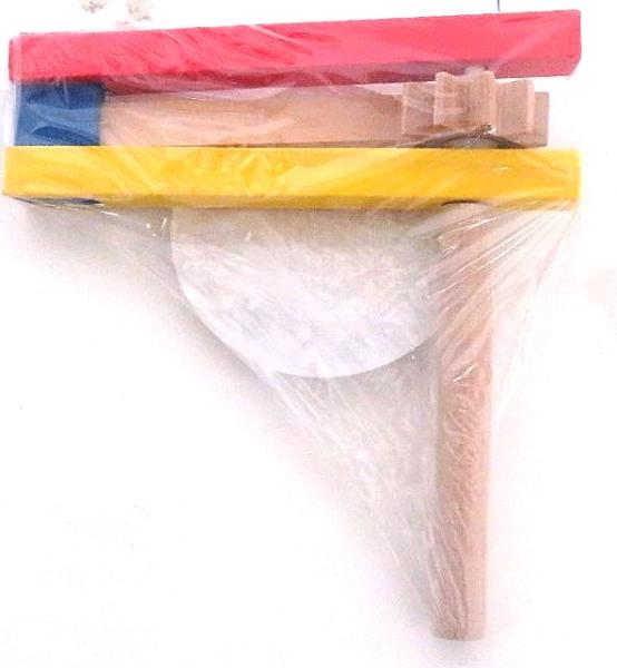 Picture of A&M Judaica & Gifts 23678 Wooden Colorful Grogger - Pack of 10