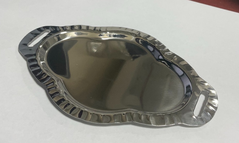 60485 3 x 2 in. Nickel Mini Tray