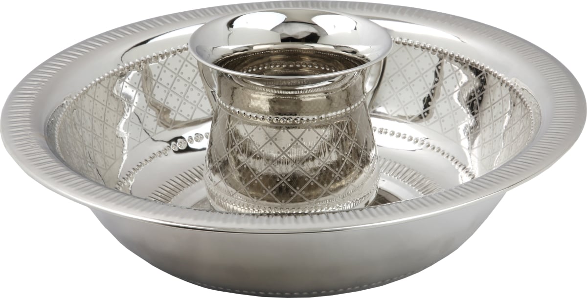 60532 Diamond Stainless Steel Washing Cup Set - Extra Large