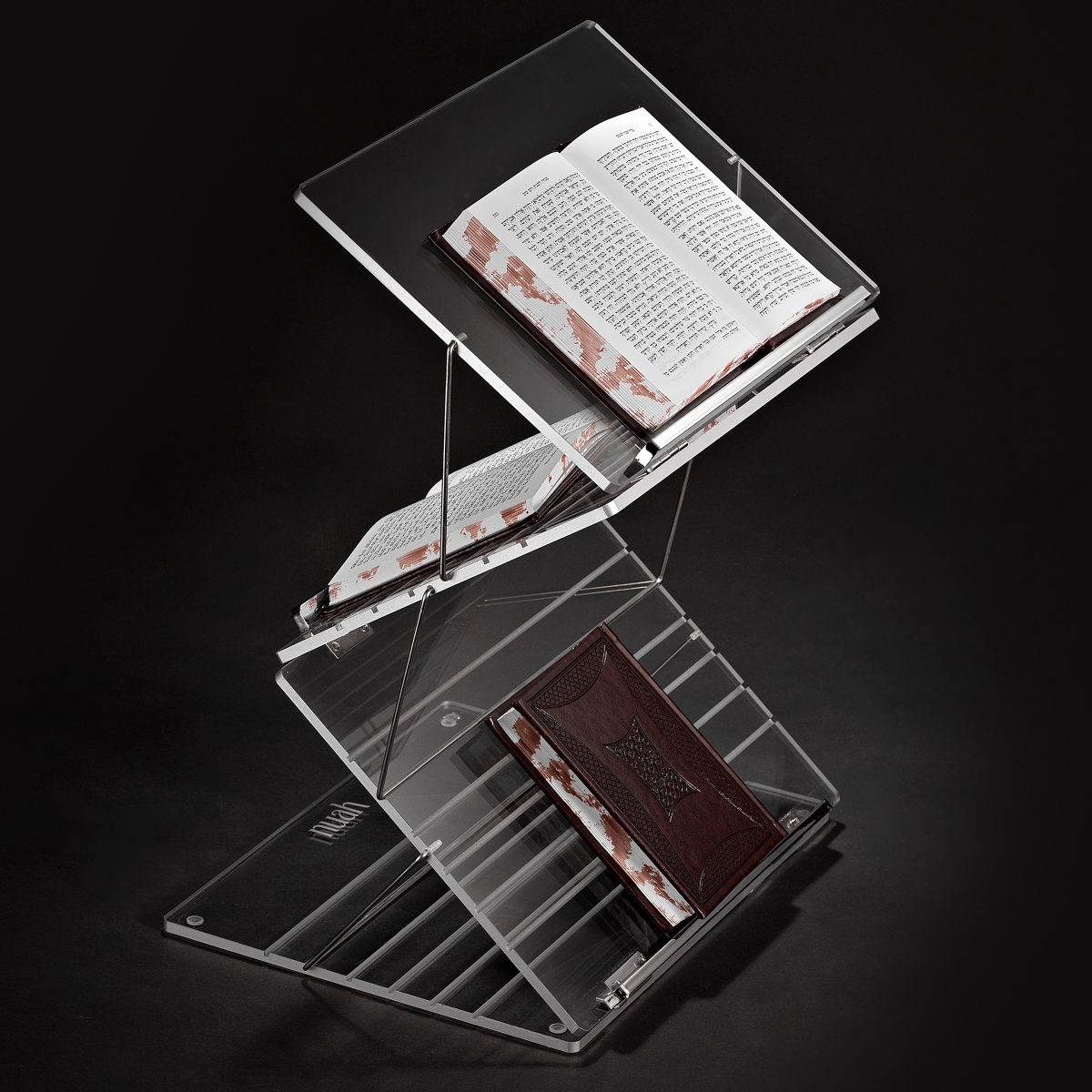 55092 Shalsheles Acrylic Book Stand - 3 Layer
