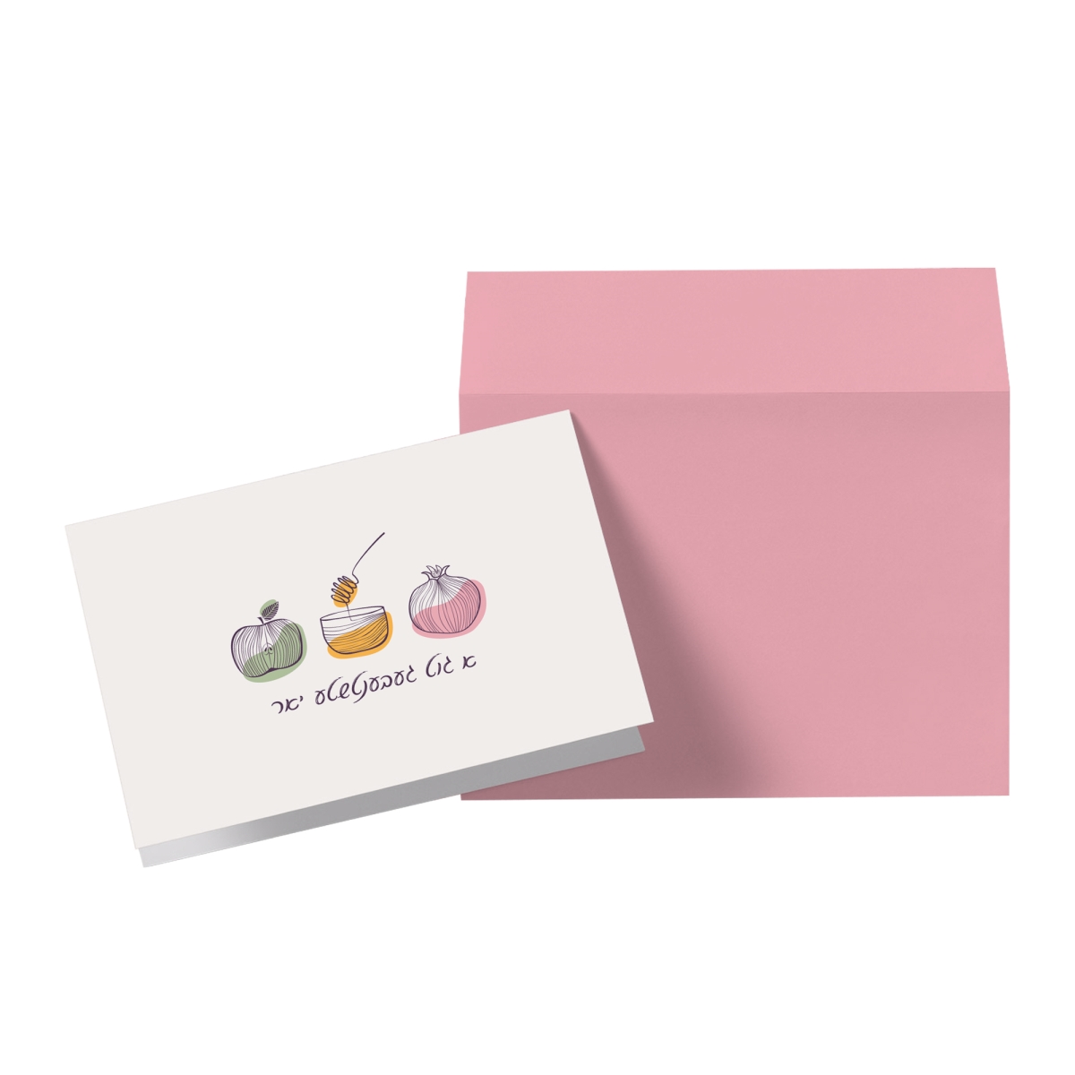 55107 Apple & Pomegranate Rosh Hashanah Card