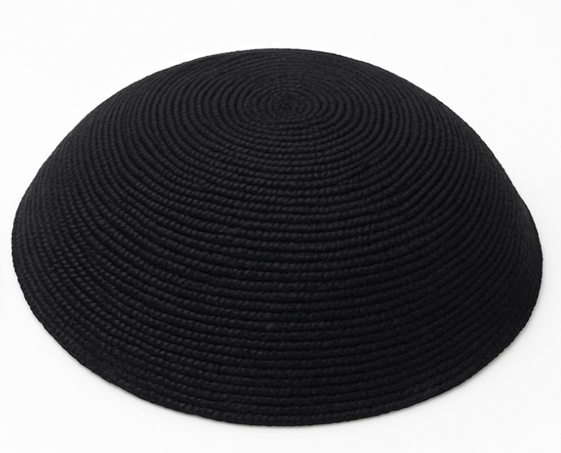 DB24 24 cm DMC Black Kippah