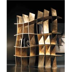 Picture of Nua Collection 58358 13.5 x 11.5 in. Wooden Book Stand with Gold Design