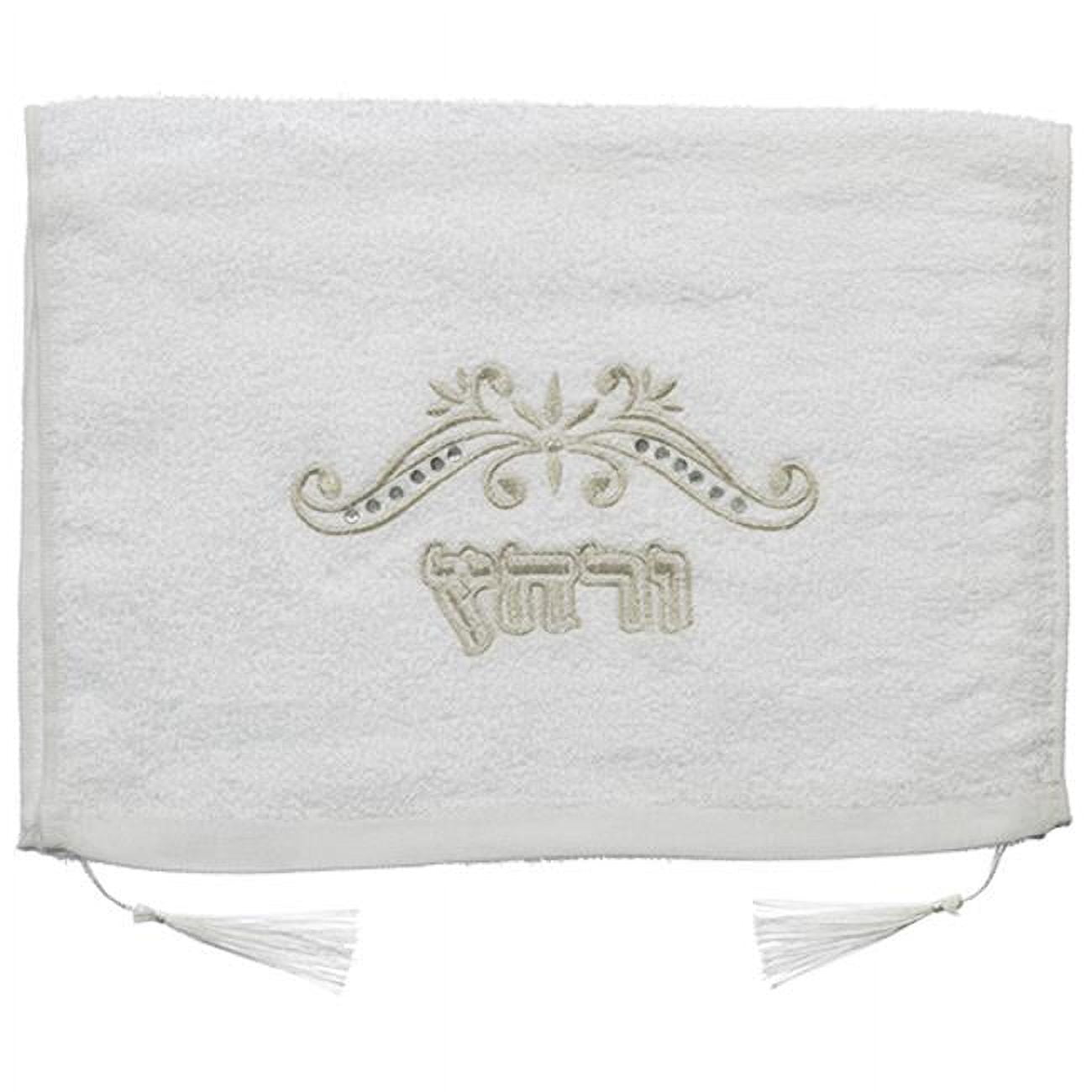 Picture of A&M Judaica 65184 Towel for Passover with Embroidery - 30 x 13 in.