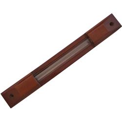 12 cm Wood & Glass Mezuzah Cover