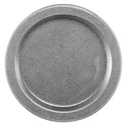 6.5 in. Plate for Washing Cup, Silver Glitter