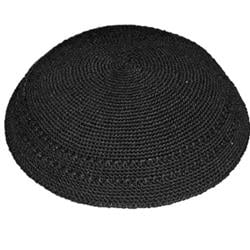 18 cm DMC Black Kippah