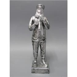 Picture of Schonfeld Collection 15933 7 in. Fiddler Polyresin Silver Figurin
