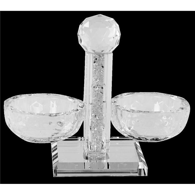 Picture of Schonfeld Collection 180073 4 x 5.5 in. Crystal Salt Holder