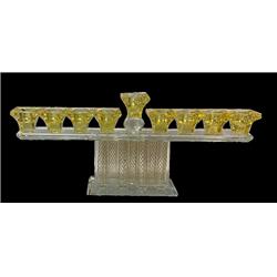 Picture of Schonfeld Collection 168271 Gold Diamonds Golden Cups Crystal Menorah