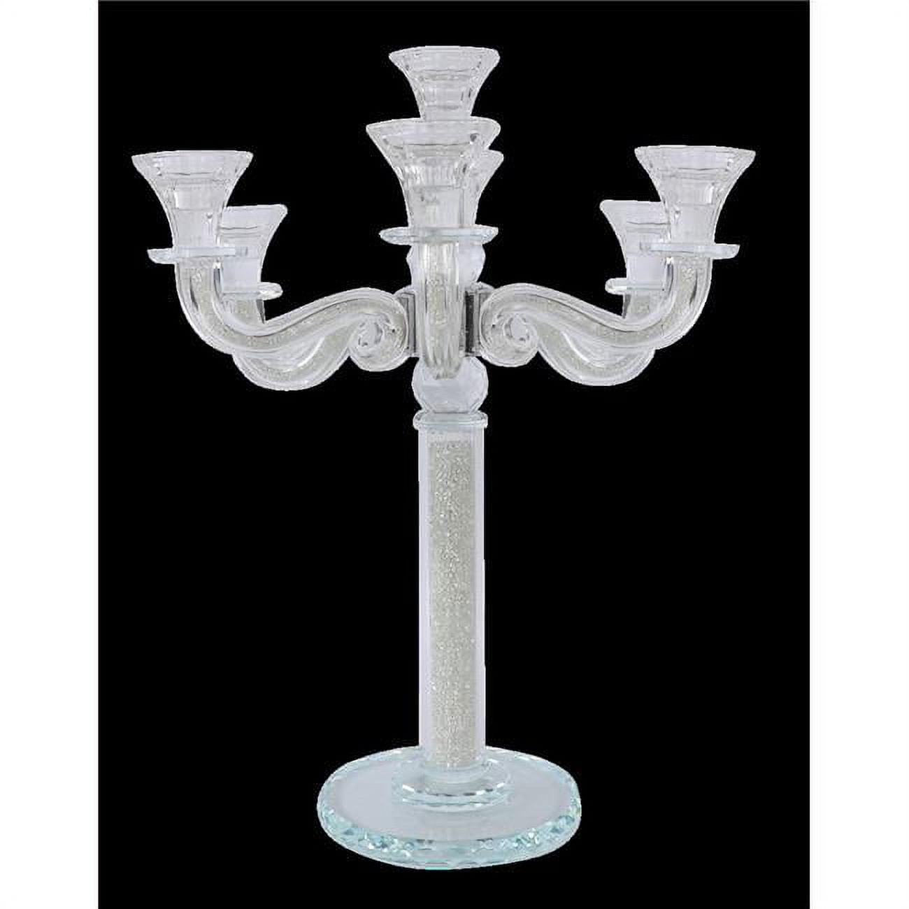 Picture of Schonfeld Collection ZX7637C 16.5 in. Classic Style 7 Branch Clear Filling Crystal Candelabra