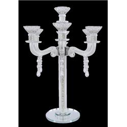 Picture of Schonfeld Collection ZX7647C 16.5 in. Royal Style 7 Branch Clear Filling Crystal Candelabra