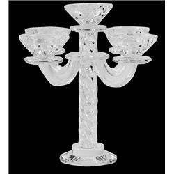 Picture of Schonfeld Collection 15948 8 in. Crystal Candelabra 5 with Light Silver Stones