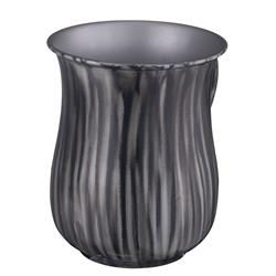 Stainless Steel Washing Cup - Gray & White - Elegant Design