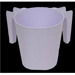 Plastic Washing Cup, White Sparkles