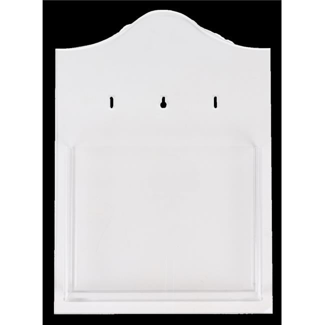 Picture of Nua 58376 11.5 x 16 in. Large Clear Acrylic Bencher & Kiddush Levanah Holder