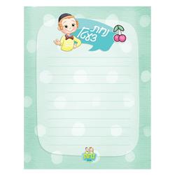 59383 4.25 x 5.5 in. Nachas Tzetil Pad, Boy - 25 Sheets