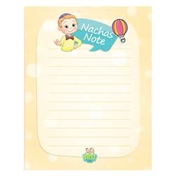 59384 4.25 x 5.5 in. Nachas Note Pad, Boy - 25 Sheets