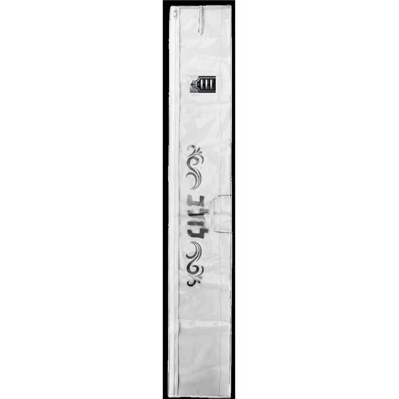 7.5 x 55 in. Clear Plastic Lulav Holder, Large