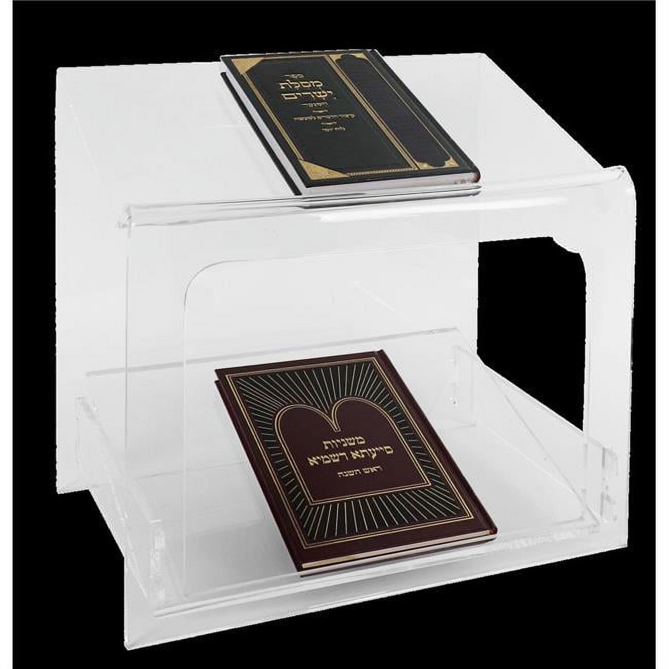 14 x 12 in. Large Acrylic Table Top Double Shtender Book Stand