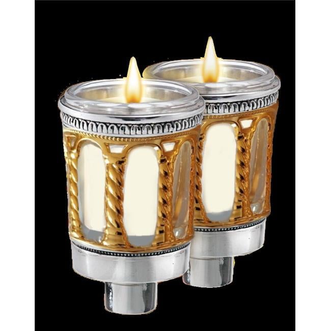Picture of Nua 59453 3 in. Palace Gold & Silver Plated Neronim Holders&#44; 12 per Display Box