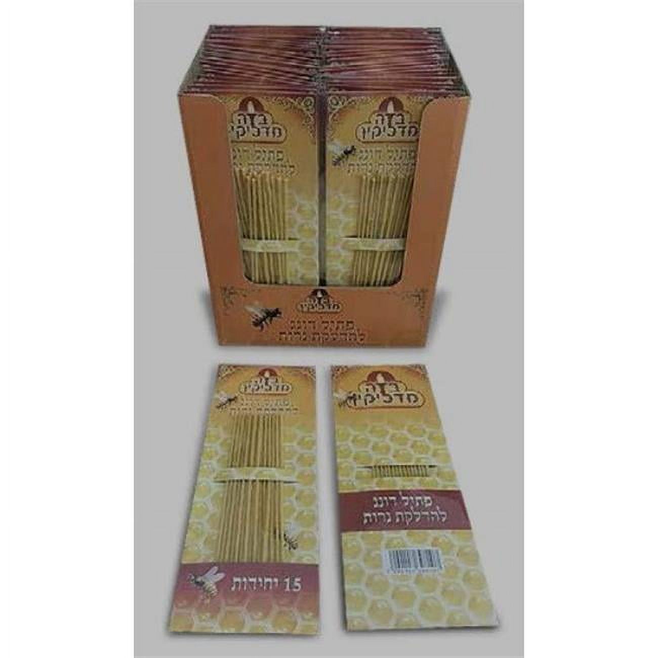 Picture of Bazeh Madlukin 98107 Wax Candle Lighter, 15 per Pack - Pack of 50
