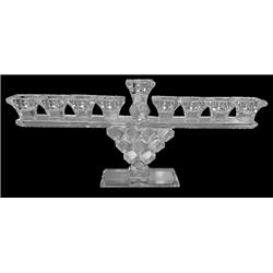 Picture of Schonfeld Collection 16831 Mirror Base Crystal Menorah