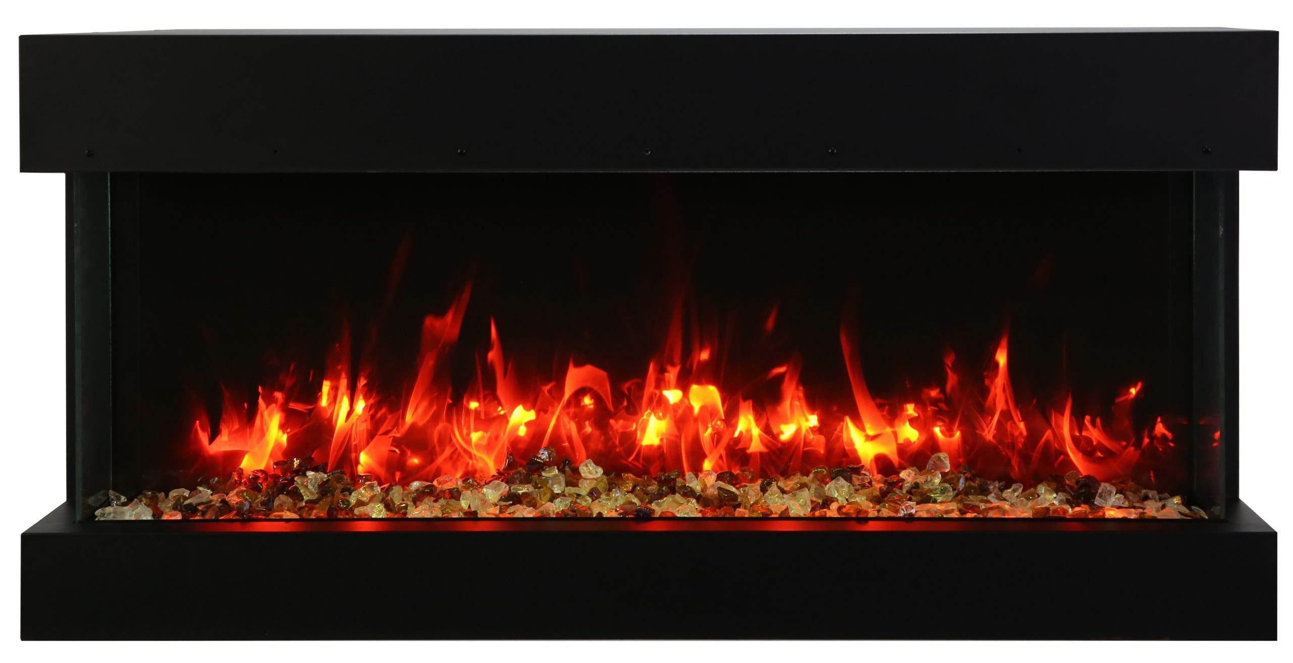 Picture of Amantii 30-TRV-slim 30 - 10.62 in. 3 Sided Glass Fireplace