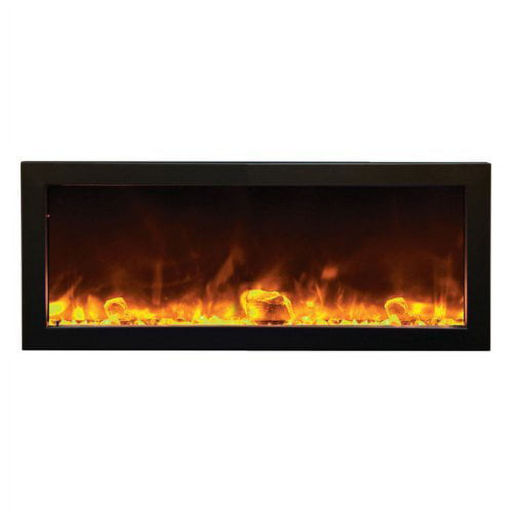 Picture of Amantii 40-TRV-slim 40 - 10.62 in. 3 Sided Glass Fireplace