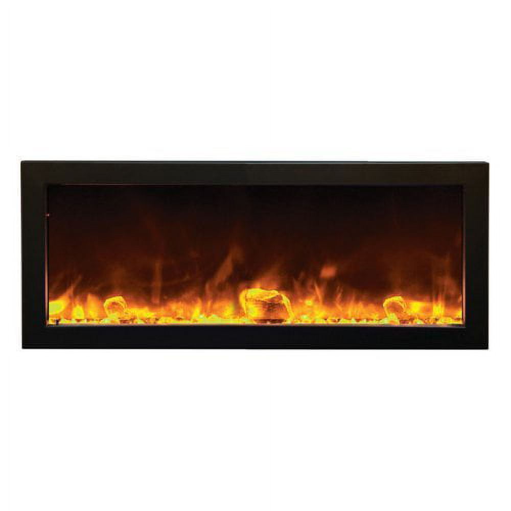 Picture of Amantii 40-TRV-slim 40 - 10.62 in. 3 Sided Glass Fireplace